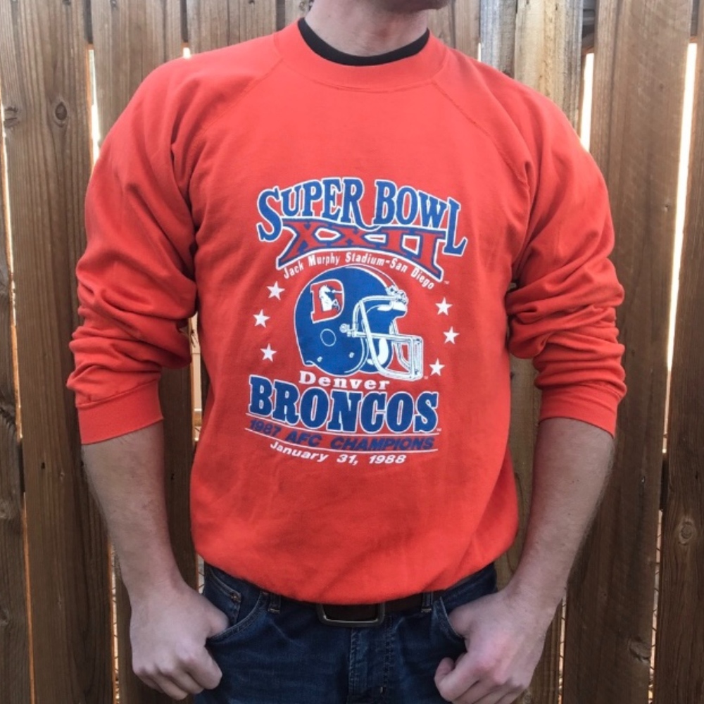 Denver Broncos vintage 1988 Super Bowl Sweater